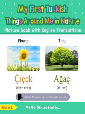 cover image of My First Turkish Things Around Me in Nature Picture Book with English Translations